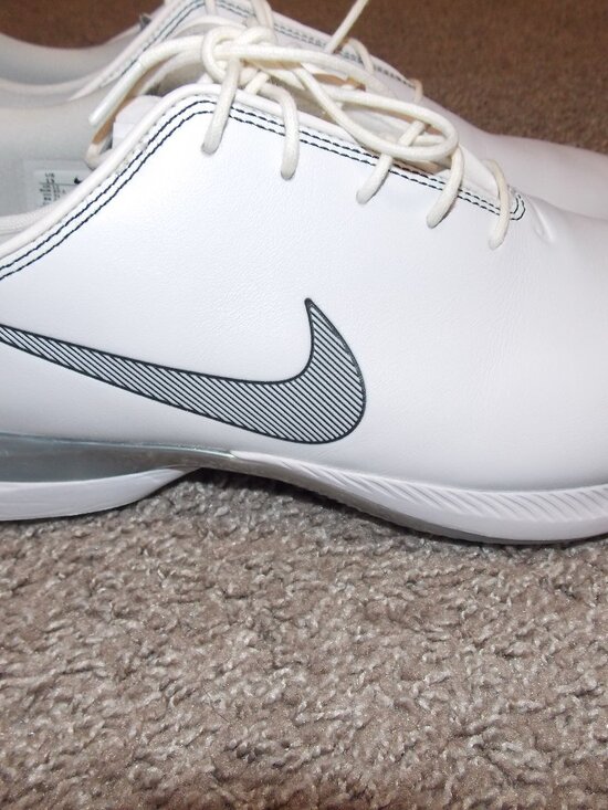 Nike Air Zoom Victory Tour 2 Golf Shoes White/Leather Sz 13 main image 5